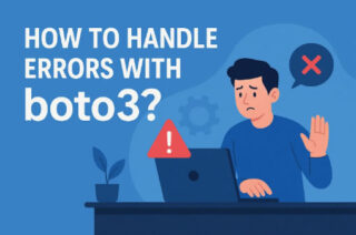 How to handle errors with boto3?